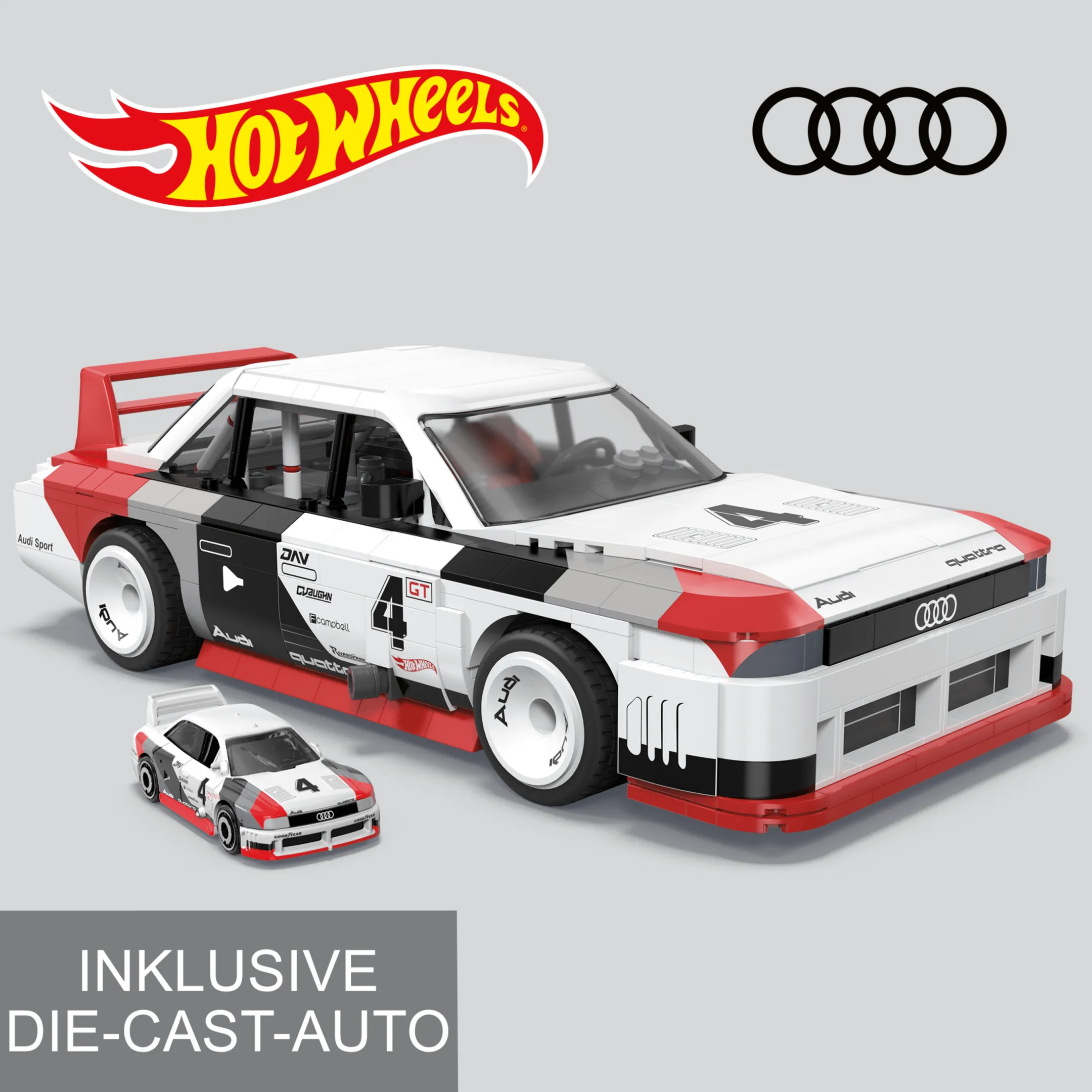 Mattel MEGA Hot Wheels Audi 90 Quattro Imsa GTO • Set HRY20