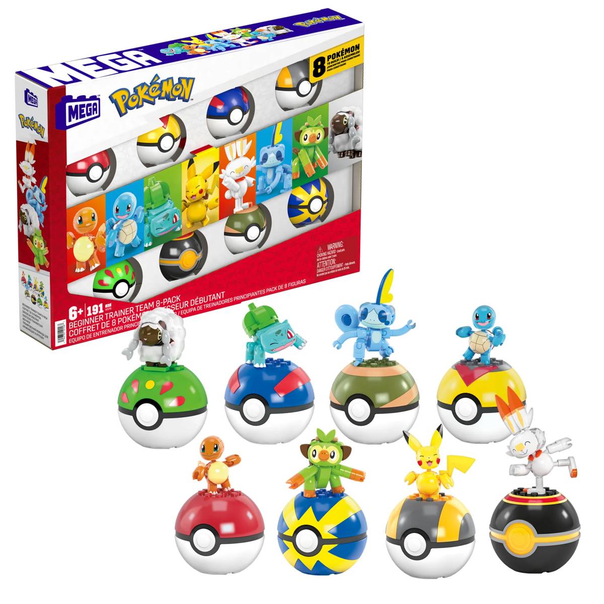 Mattel MEGA Pokémon Trainerteam • Set HTJ75 • SetDB