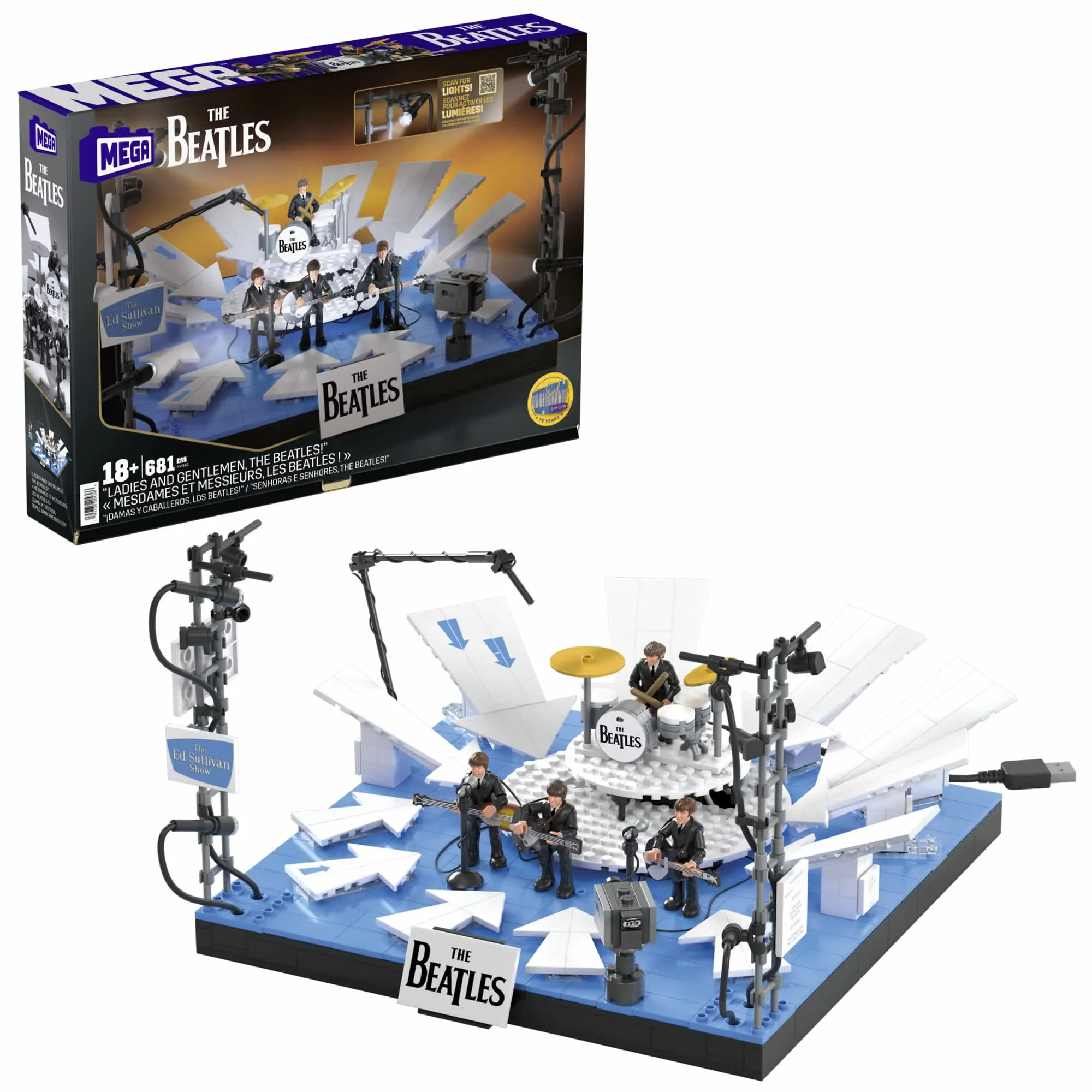 Mattel MEGA The Beatles • Set HVH42 • SetDB • Merlins Bricks Mattel MEGA The Beatles • Set HVH42 • SetDB • Merlins Bricks
