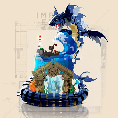 iambrick Dragon's Cryptic Cache • Set 30301 • SetDB