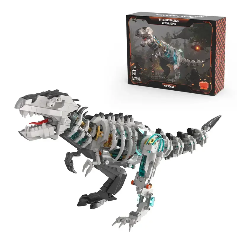 iambrick Tyrannosaurus Mecha Dino • Set 30601 • SetDB