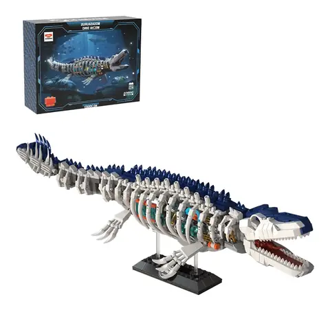 Tiyuki MatsudaShinanoMicro 3個セット iambrick Mosasaurus Mecha Dino • Set 30603 • SetDB