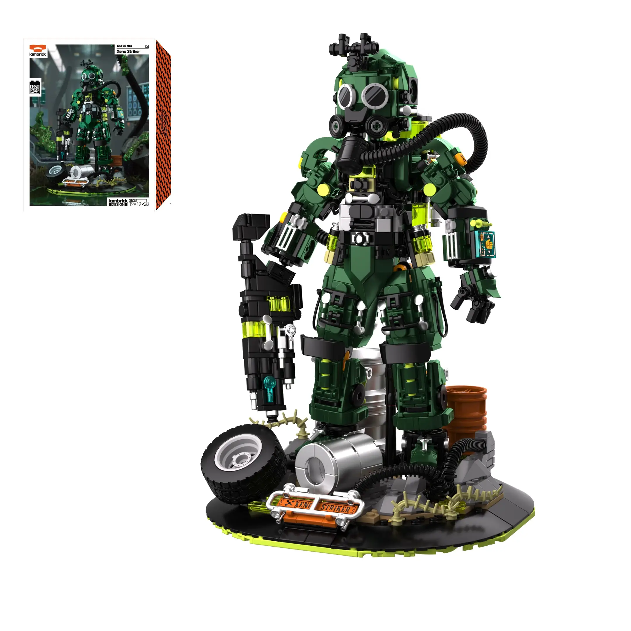 iambrick Xeno Striker • Set 30703 • SetDB • Merlins Bricks