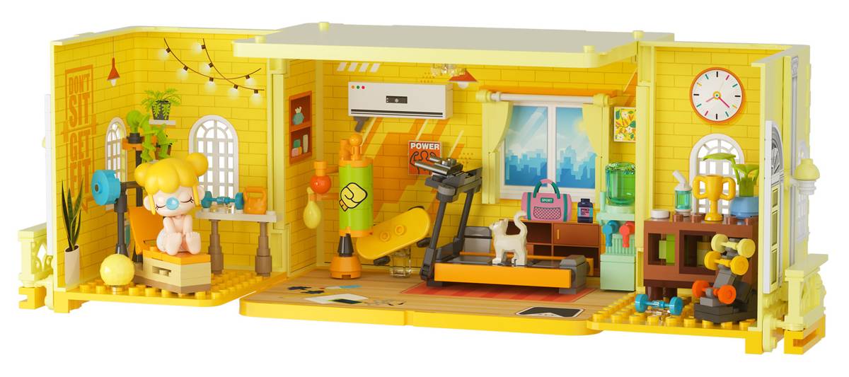 Jaki Nanci's Gym • Set HK131 • SetDB • Merlins Bricks