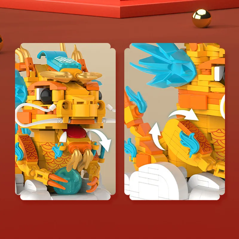 Jaki Lucky Dragon • Set JK5137 • SetDB • Merlins Bricks