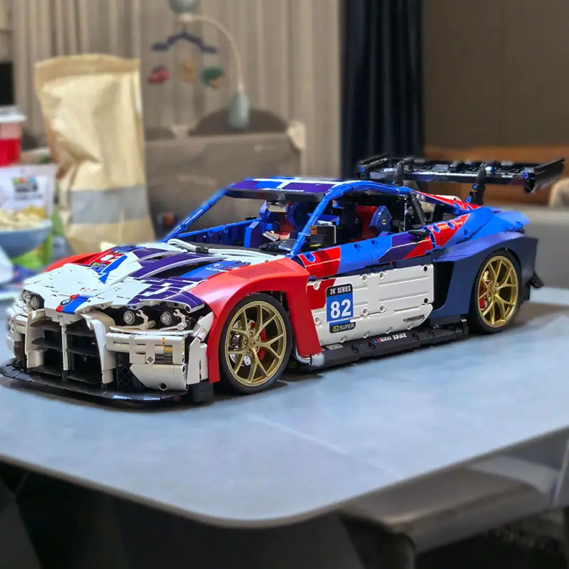 Small Angle Supercar • Set JD040 • SetDB • Merlins Bricks