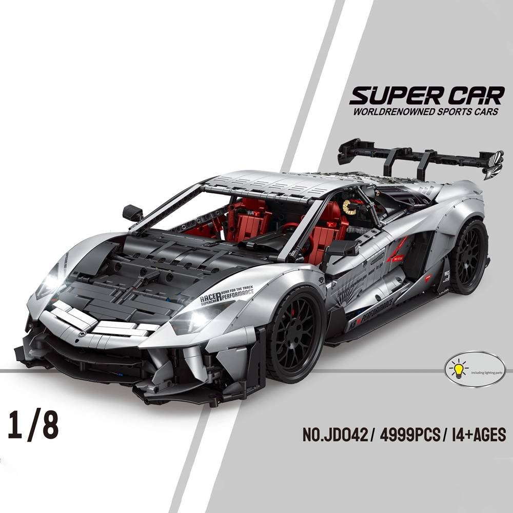Small Angle Super Car • Set JD042 • SetDB • Merlins Bricks