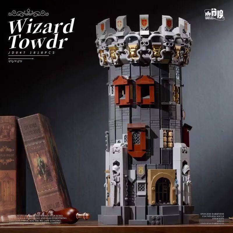Small Angle Middle Ages Wizard Tower • Set JD047 • SetDB