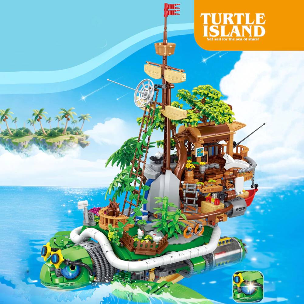 Small Angle Turtle Island • Set JD125 • SetDB