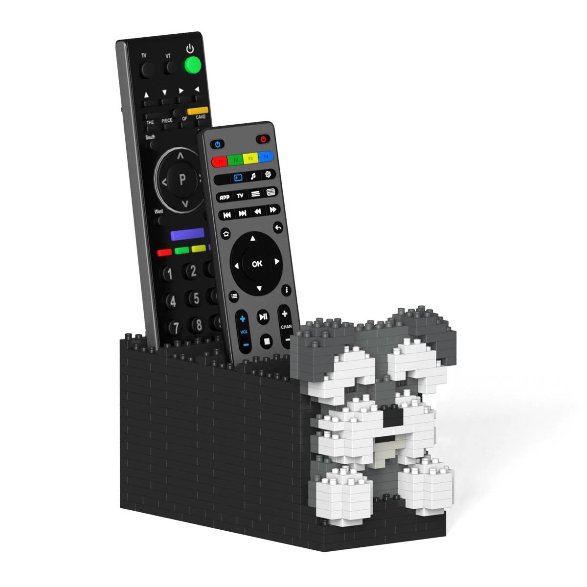 JEKCA Schnauzer Remote Control Rack 01S • SCULPTOR BLOCKS