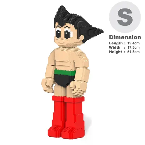 JEKCA Astro Boy 03S • SCULPTOR BLOCKS • Set ST25AB03 • SetDB