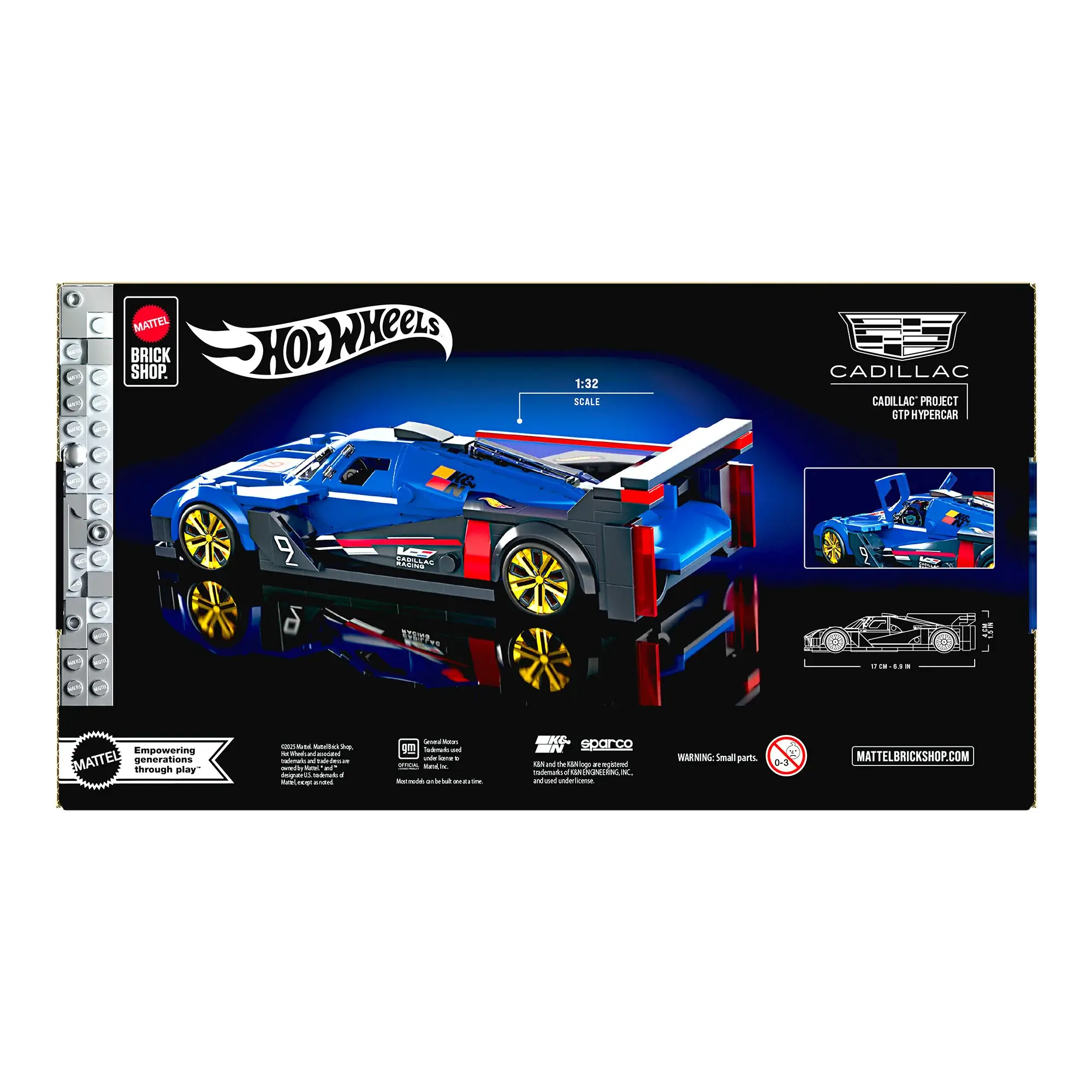 Mattel Brick Shop Hot Wheels Cadillac Project GTP Hypercar