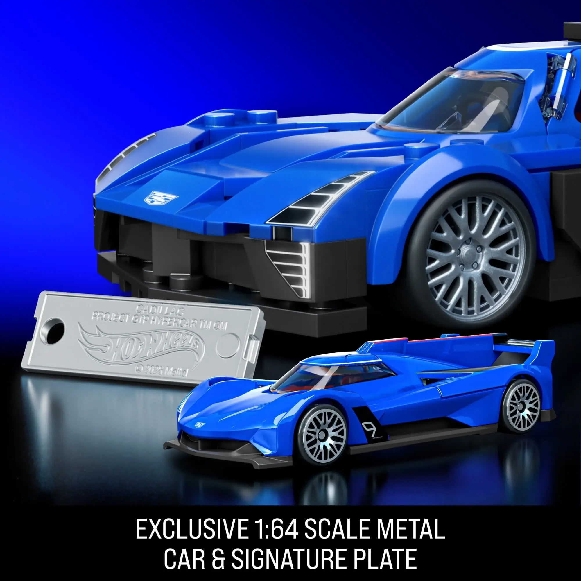Mattel Brick Shop Hot Wheels Cadillac Project GTP Hypercar