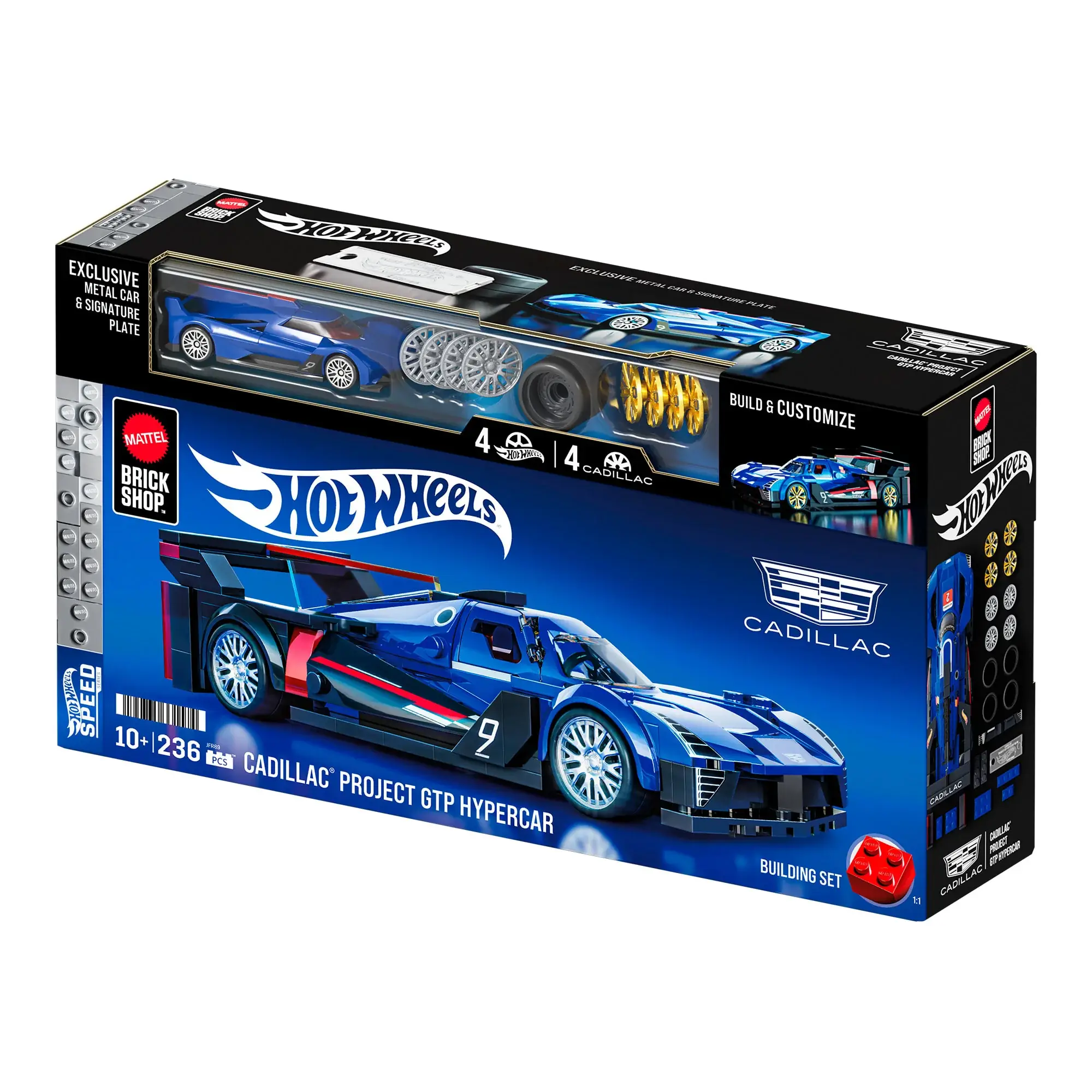 HOT WHEELS COLLECTORS 限定カー Mattel Brick Shop Hot Wheels Cadillac Project GTP Hypercar