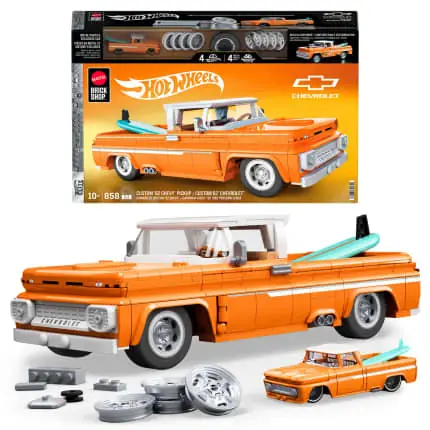 Mattel Brick Shop Hot Wheels Custom '62 Chevy Pickup