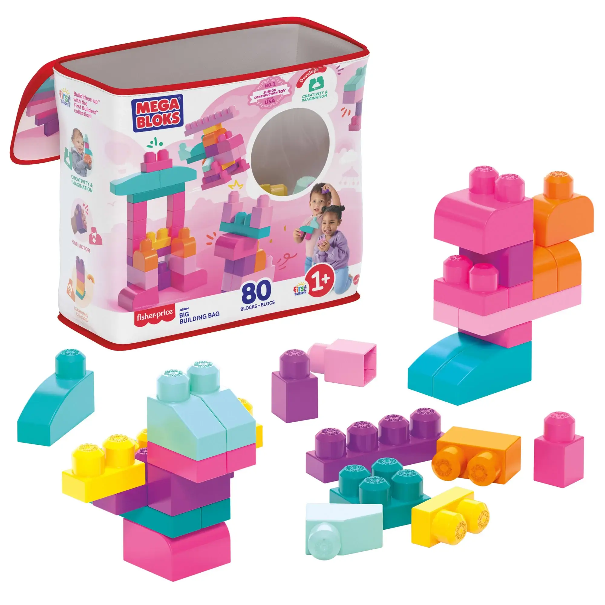 Mattel MEGA BLOKS First Builders Big Building Bag