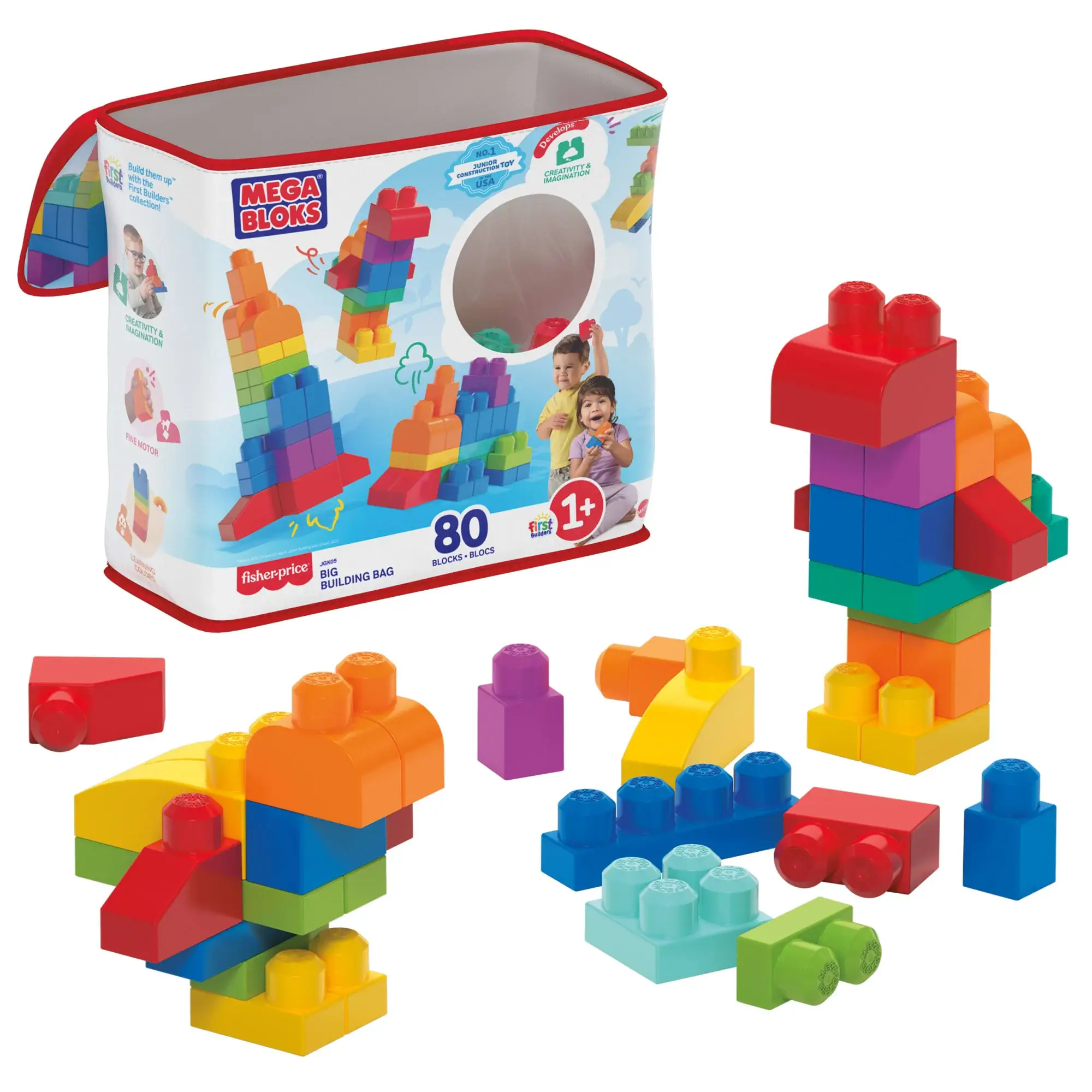 Mattel MEGA BLOKS First Builders Big Building Bag