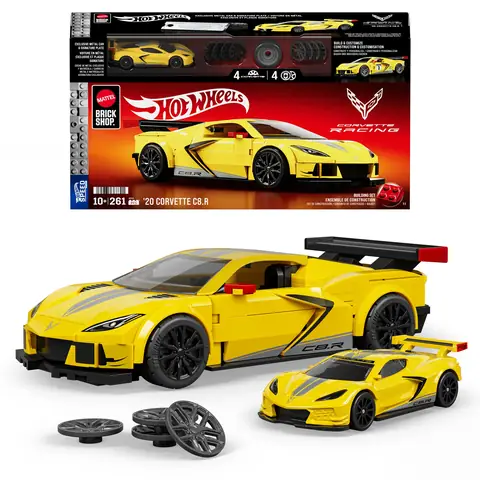 ルヴィ 7点セット Mattel Brick Shop Hot Wheels '71 Lamborghini Miura P400 SV