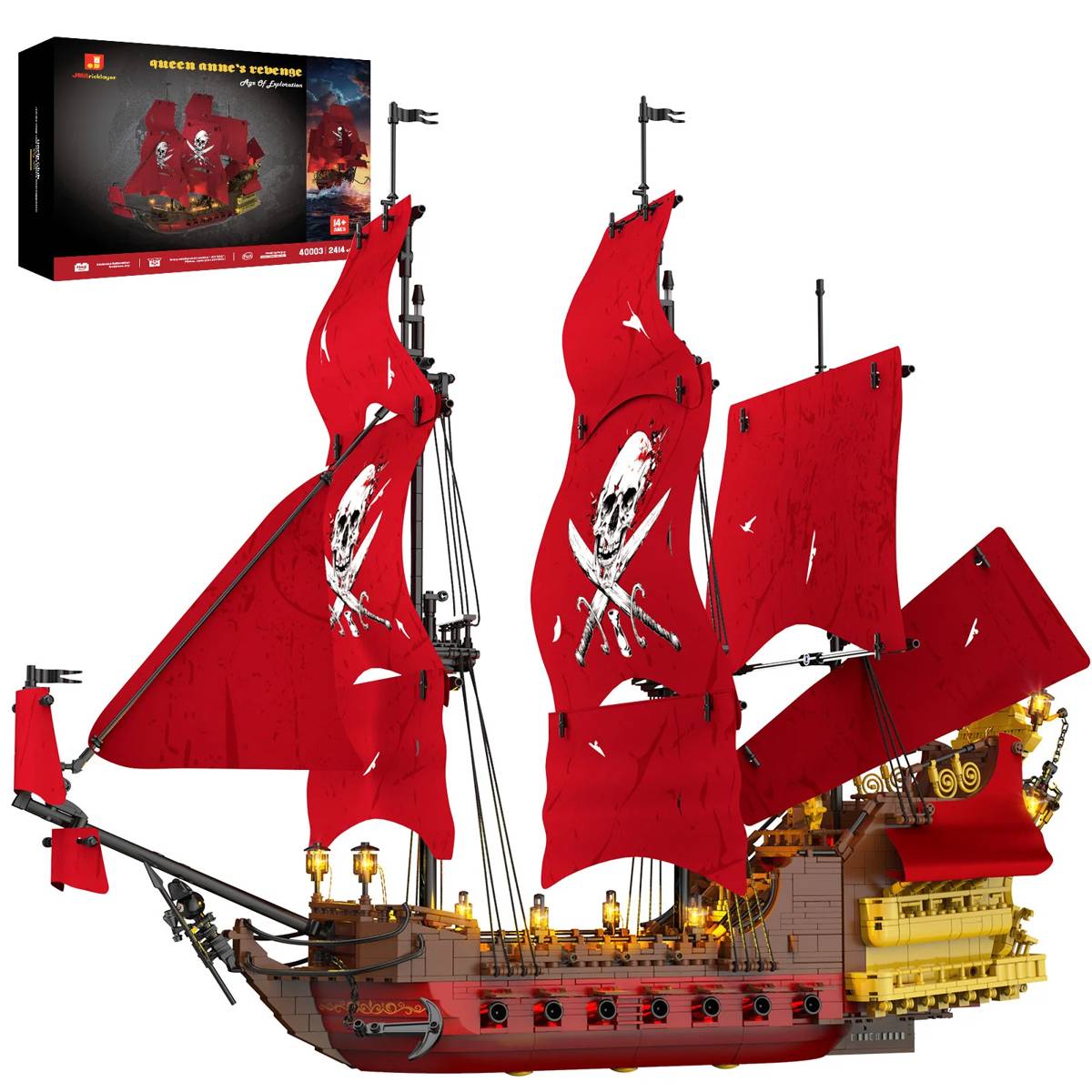 Queen Anne's Revenge (JMB-40003) — Prix et comparaison | Brick Broker