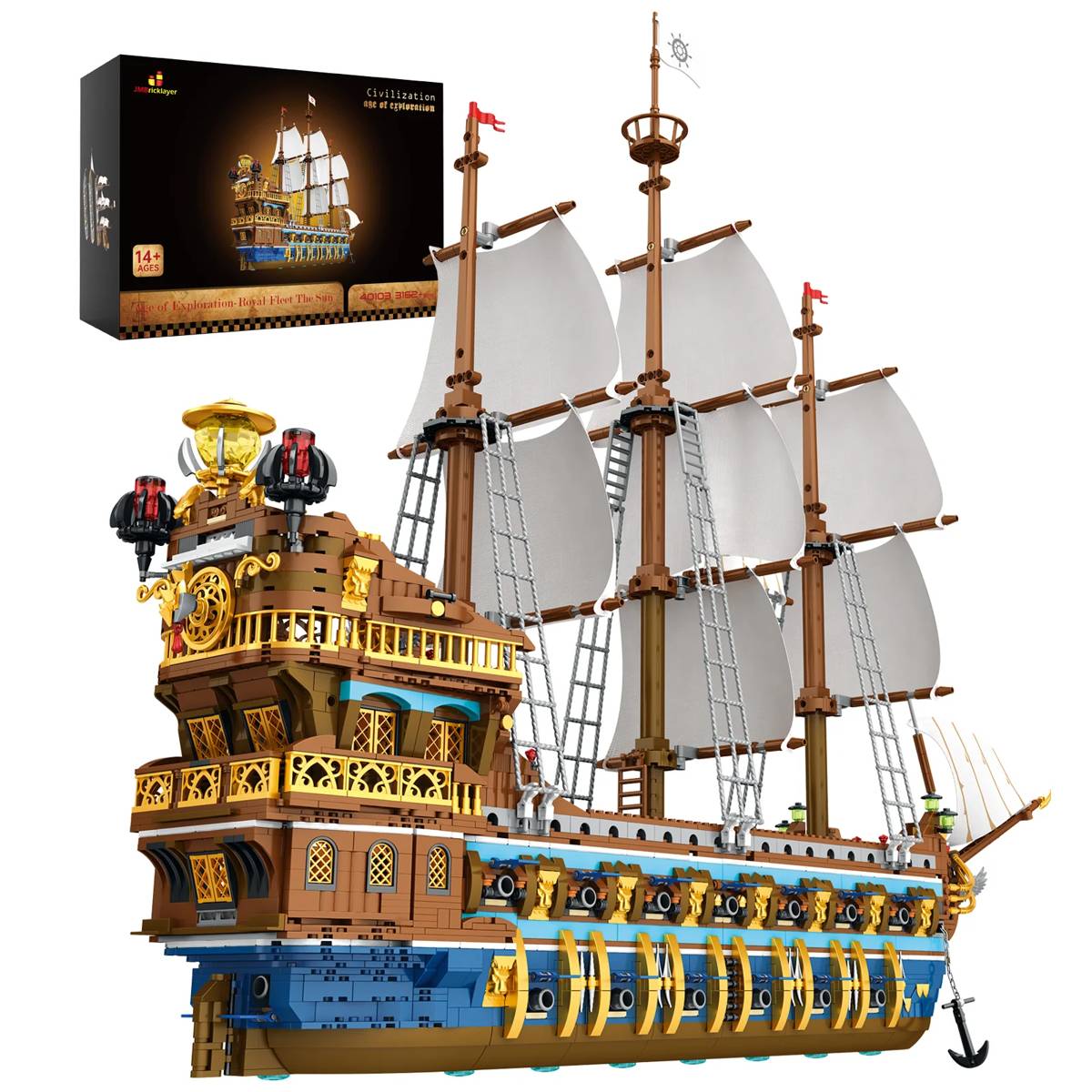 Navire de la Flotte Royale (JMB-40103) — Prix et comparaison | Brick Broker