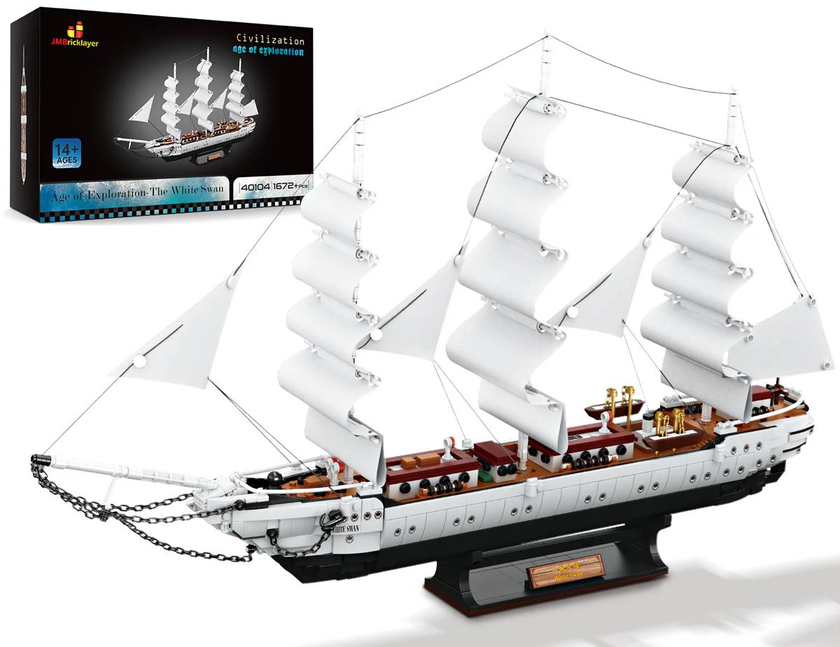 Le Navire Le Cygne Blanc (JMB-40104) — Prix et comparaison | Brick Broker