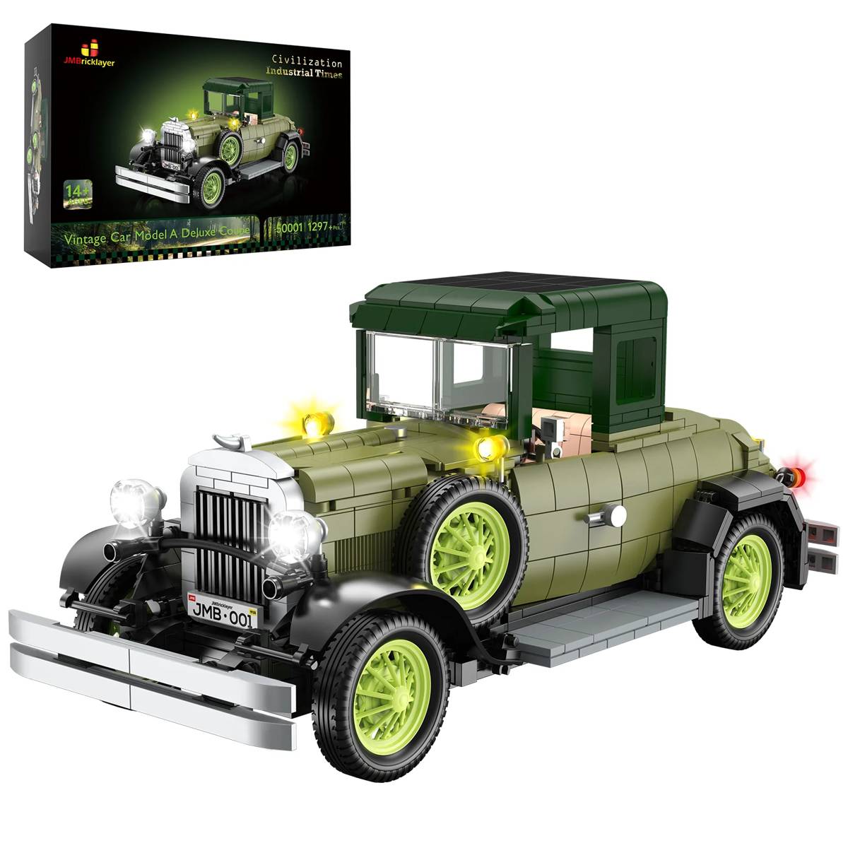 Voiture vintage (JMB-50001) — Prix et comparaison | Brick Broker