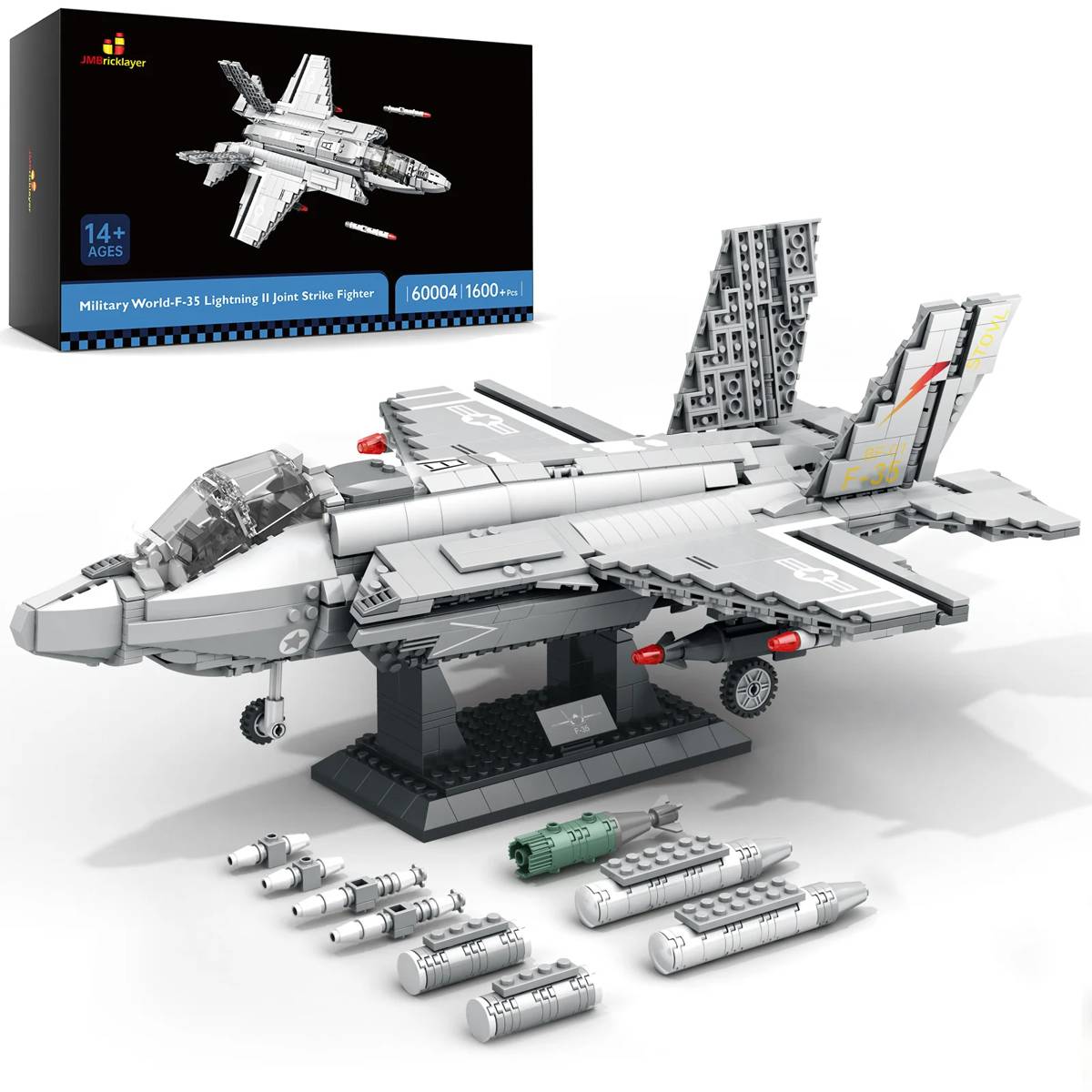 Military Fighter Jet (JMB-60004) — Prix et comparaison | Brick Broker