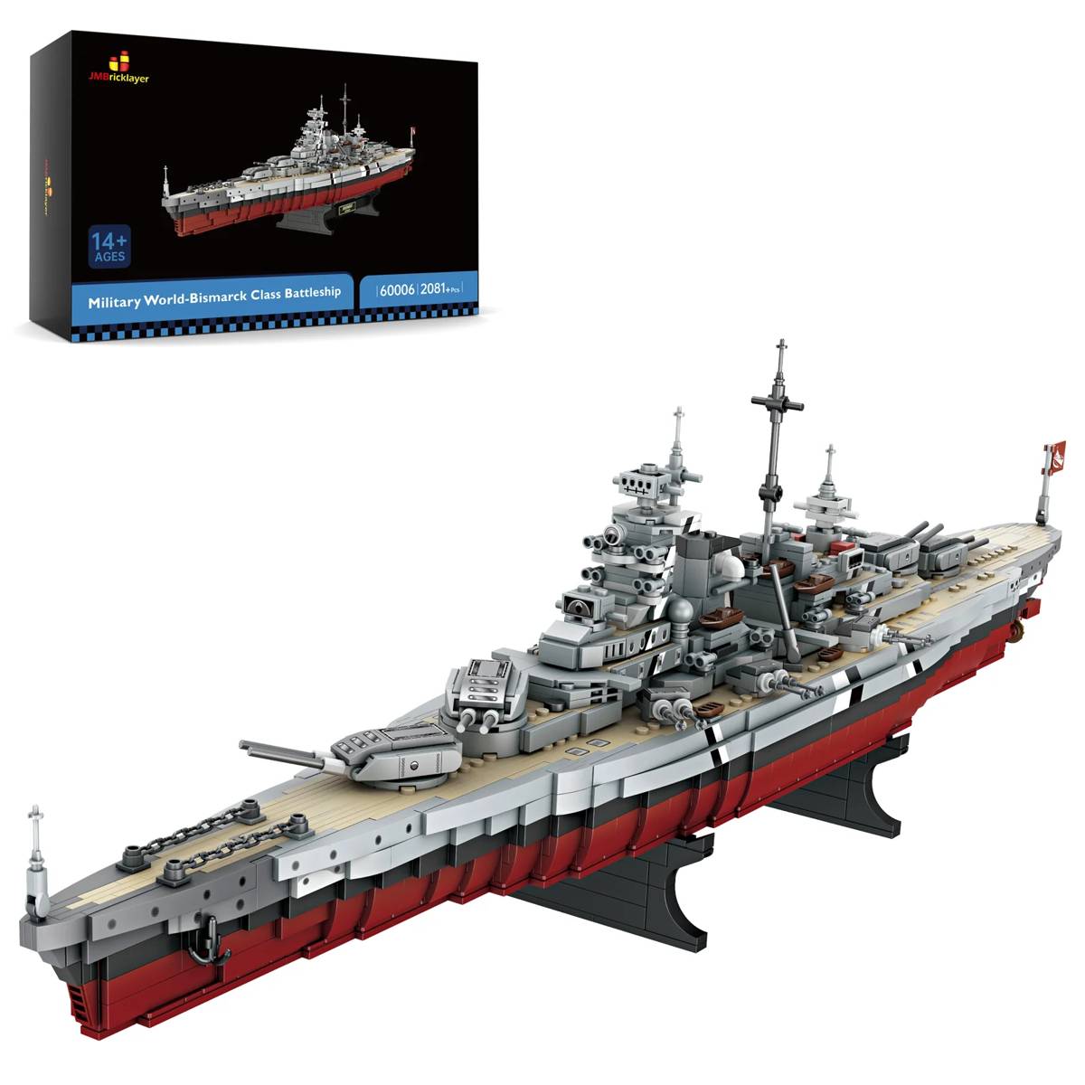 Cuirassé de classe Bismarck (JMB-60006) — Prix et comparaison | Brick Broker
