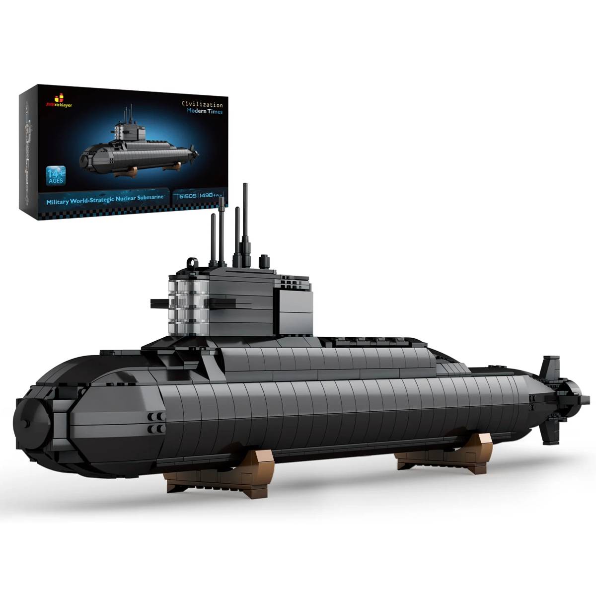 Sous-marin nucléaire (JMB-61505) — Prix et comparaison | Brick Broker