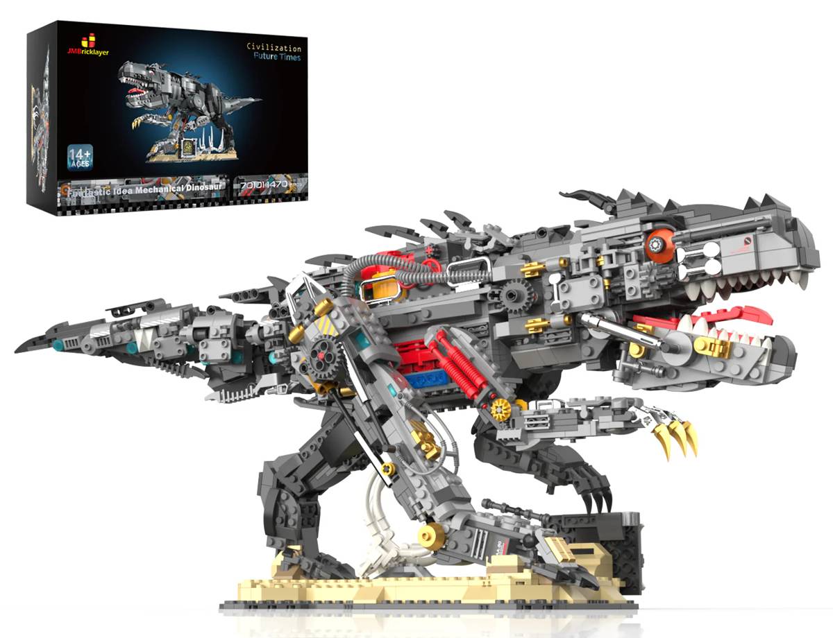 Dinosaure mécanique (JMB-70001) — Prix et comparaison | Brick Broker