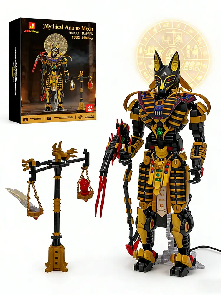 JMBricklayer Mythical Anubis Mech • Set 70012 • SetDB