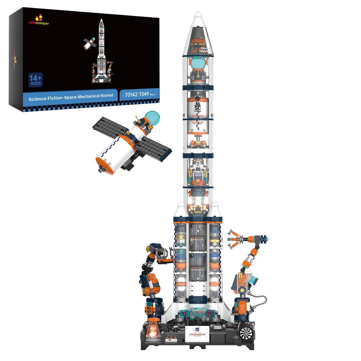 Fusée mécanique spatiale (JMB-70142) — Prix et comparaison | Brick Broker