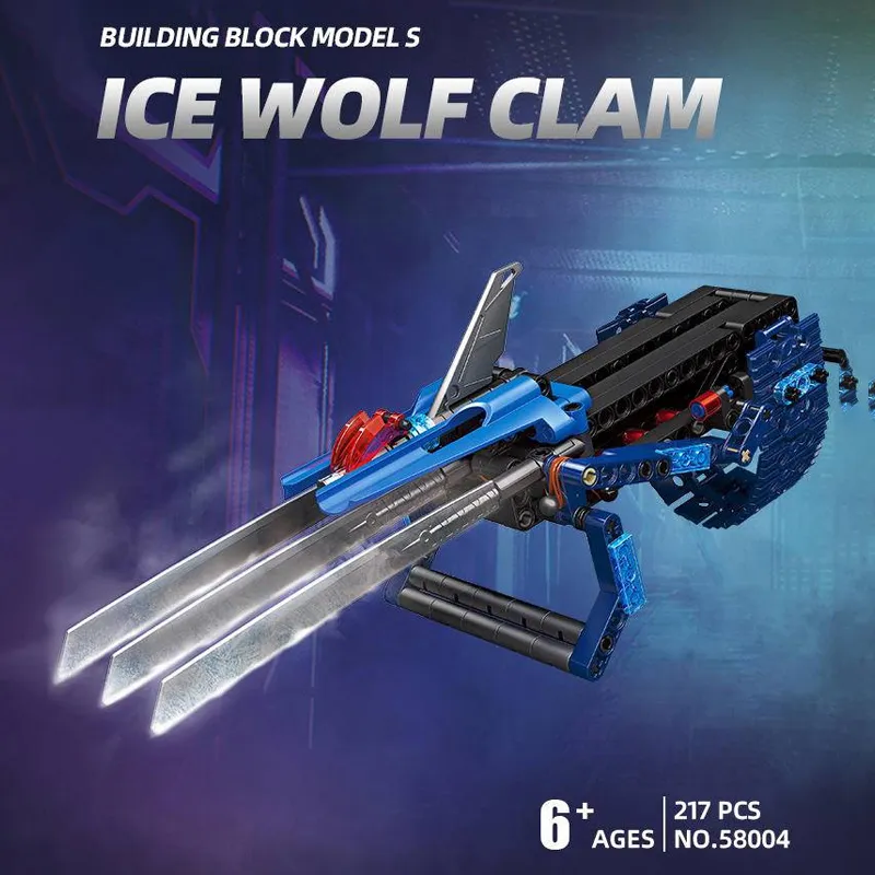 JIESTAR Ice-Wolf CLAW • Set 58004 • SetDB • Merlins Bricks