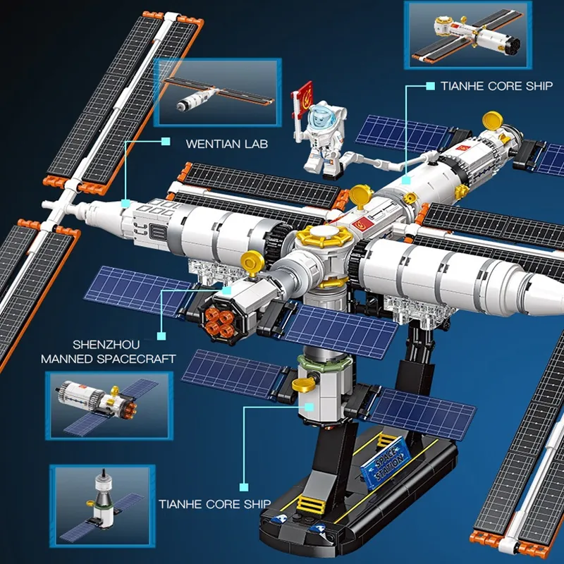 JIESTAR Tiangong Space Station • Set 58006 • SetDB