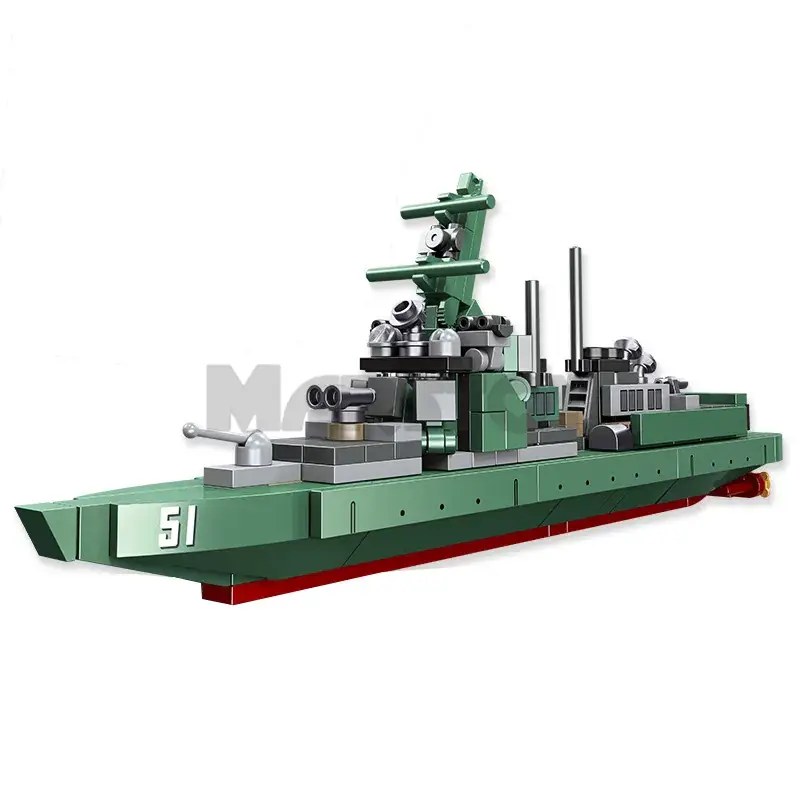 JIESTAR Arleigh Burke-class destroyer • Set 58043 • SetDB