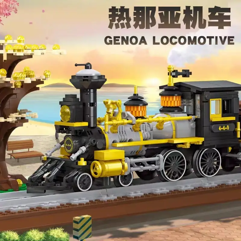 STAR TRAIN &reverse trainセット JIESTAR Genoa Locomotive 4-4 STAR TRAIN &reverse trainセット JIESTAR Genoa Locomotive 4-4