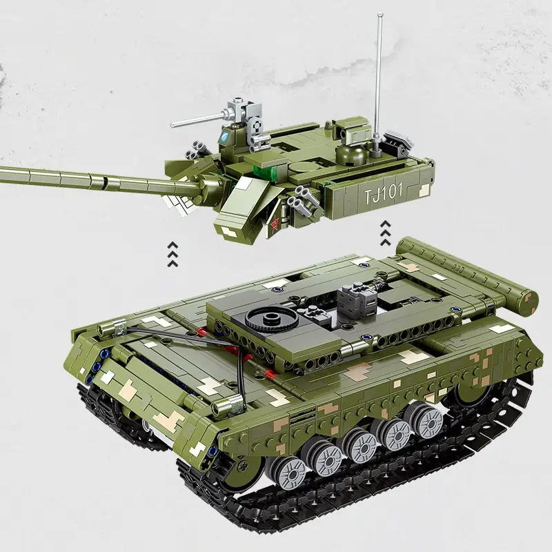 JIESTAR Battle tank • Set 61053 • SetDB • Merlins Bricks