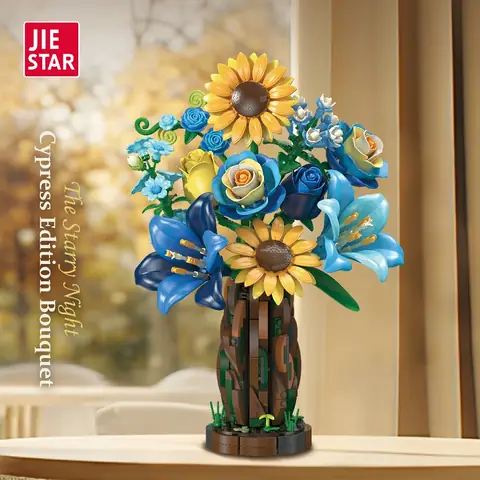 JIESTAR The Starry Night Cypress Edition Bouquet • Set 88058