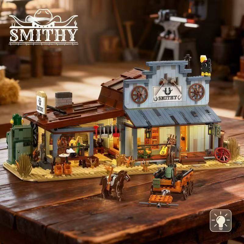 JIESTAR Western Smithy • Set 89145 • SetDB • Merlins Bricks