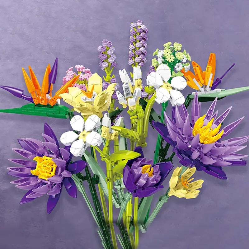 JIESTAR Tropical Flower Bouquet • Set JJ9046 • SetDB