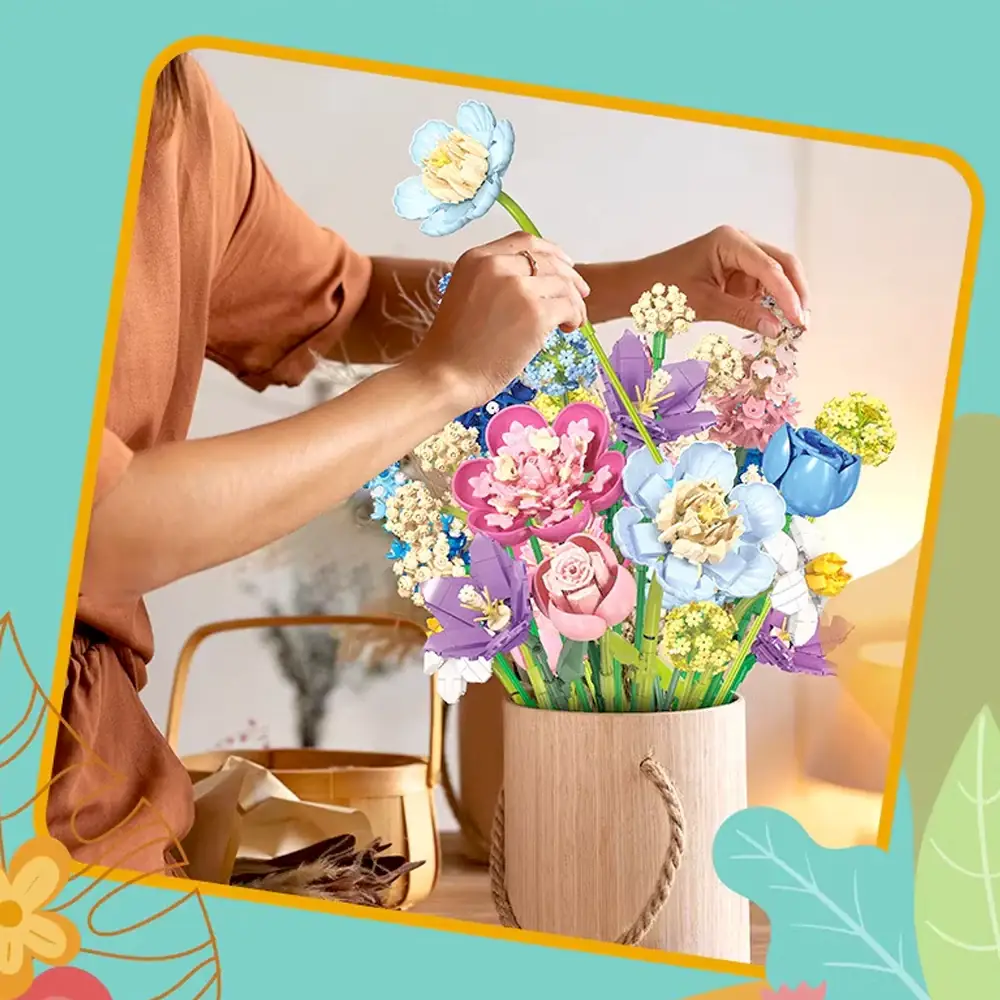 JIESTAR Flowers Fingertip Romance • Set JJ9092 • SetDB