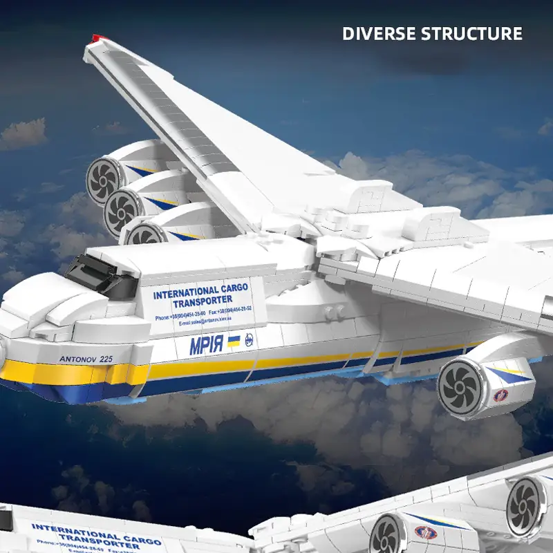 JIESTAR Antonov An-225 Mriya Airlifter • Set JJ9093 • SetDB