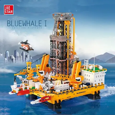 JIESTAR Bluewhale I Drilling Platform • Set JJ9135 • SetDB JIESTAR Bluewhale I Drilling Platform • Set JJ9135 • SetDB
