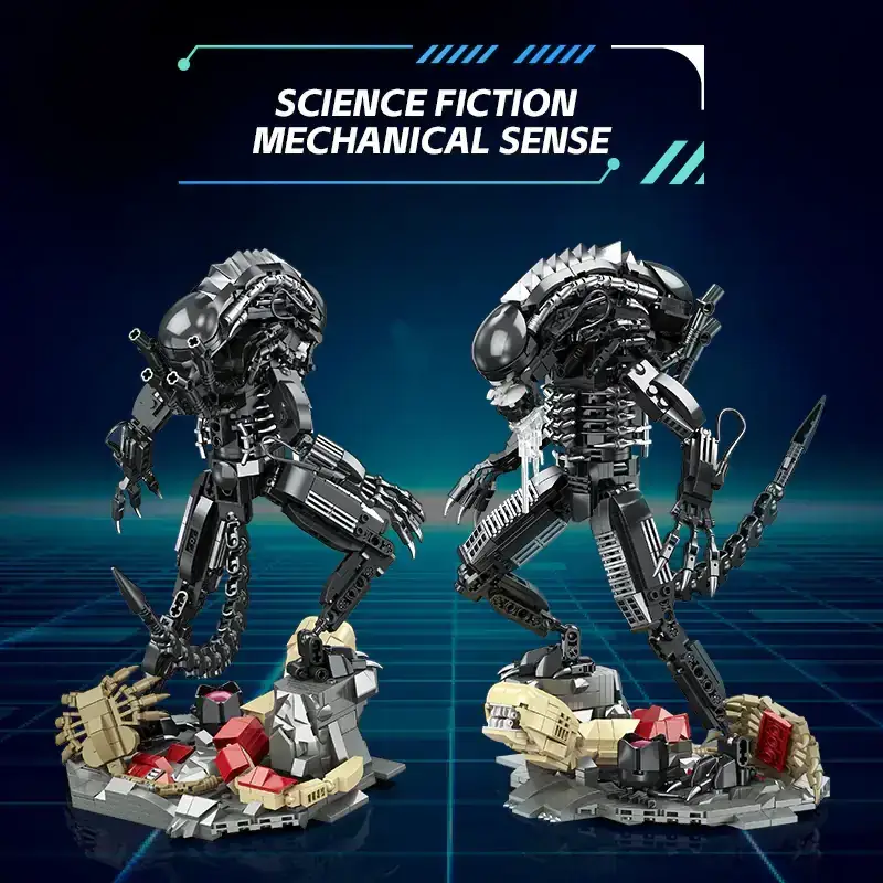 JIESTAR Xenomorph • Set JJ9154 • SetDB • Merlins Bricks