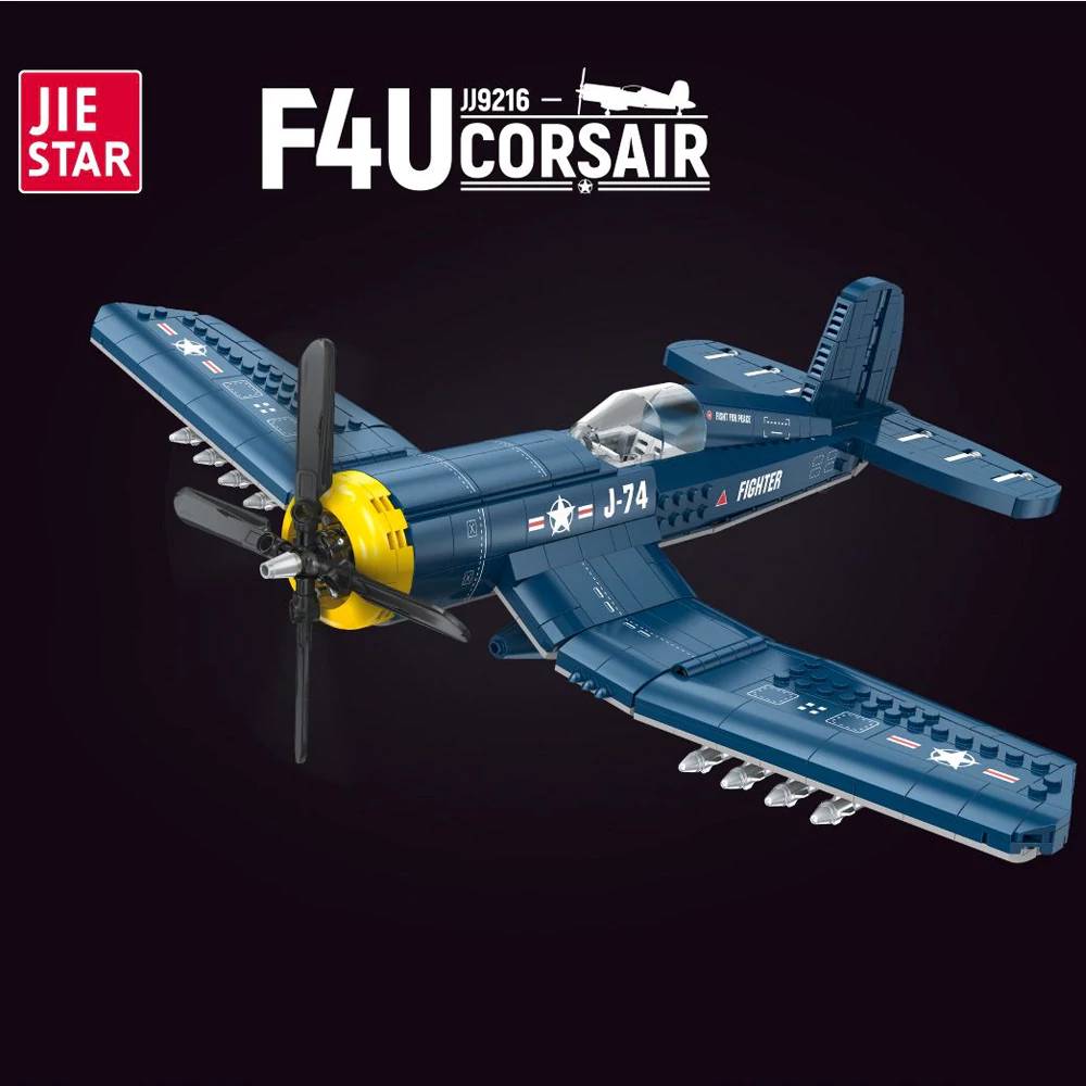 JIESTAR F4U Corsair Fighter Military • Set JJ9216 • SetDB