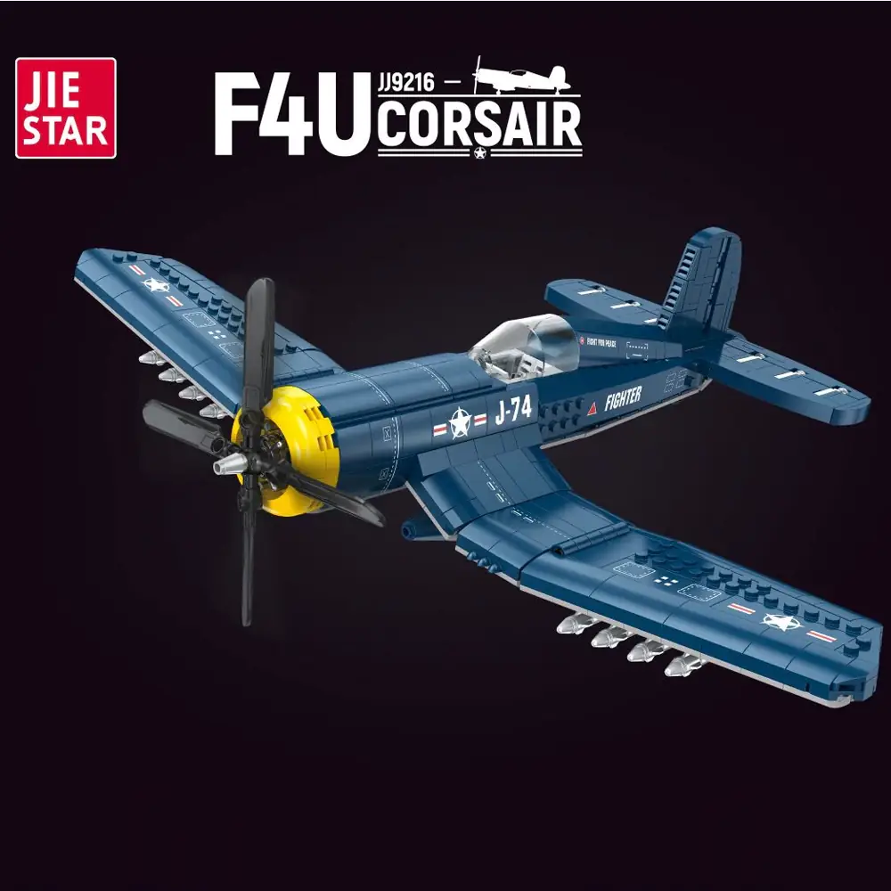 JIESTAR F4U Corsair Fighter Military • Set JJ9216 • SetDB