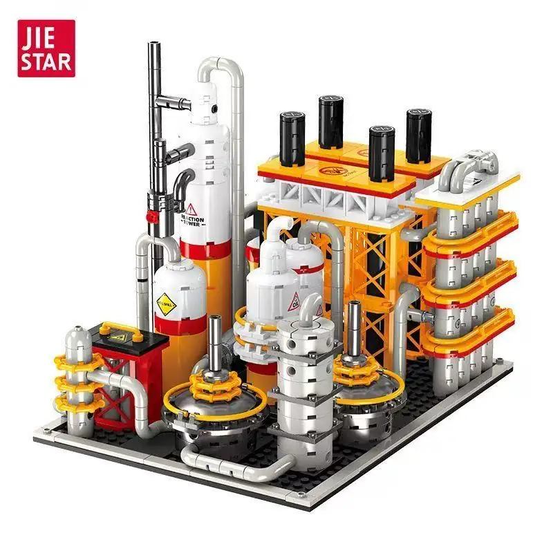 JIESTAR Oil Refineries • Set JJ9222 • SetDB • Merlins Bricks