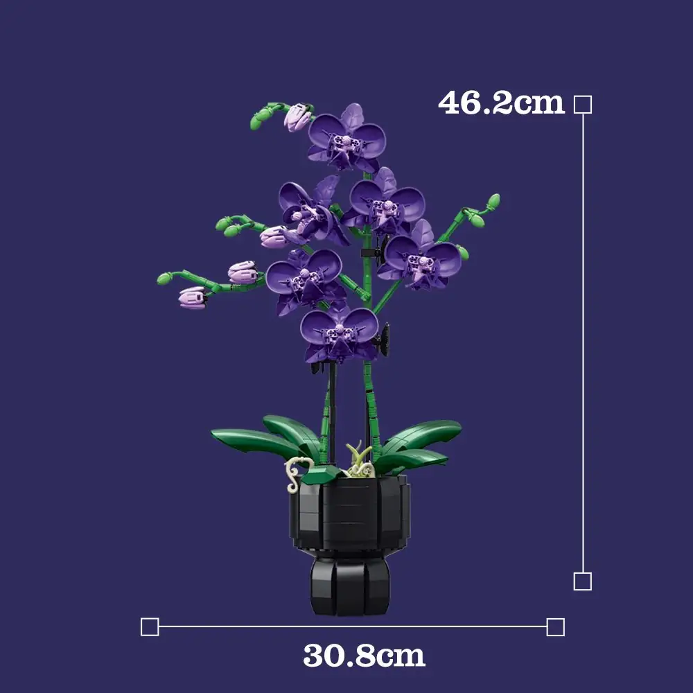 JIESTAR Elegant Violet • Set JJ9235 • SetDB • Merlins Bricks