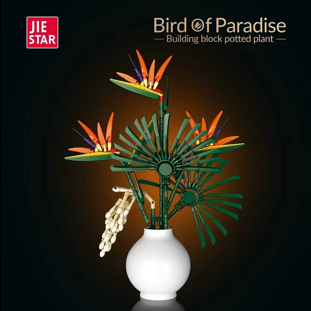 JIESTAR The Bird of Paradise • Set JJ9268 • SetDB