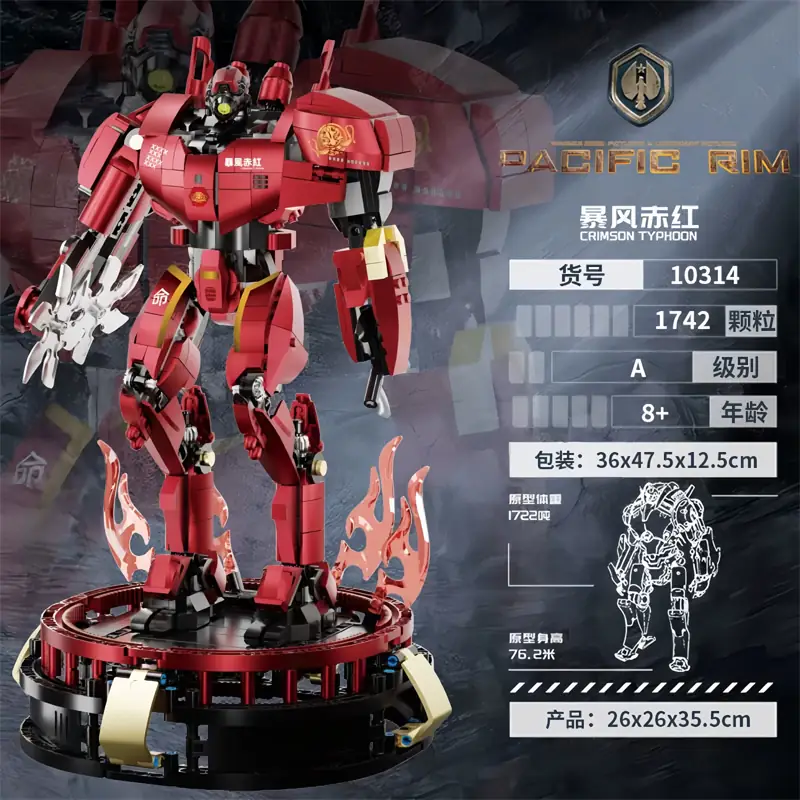 Kbox Pacific Rim Crimson Typhoon • Set 10314 • SetDB